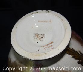 MaxSold Auction: 2-Piece Porcelain Ginger Jar and Footed Bowl/Urn - New Westminster (British Columbia, Canada) SELLER MANAGED Downsizing Online Auction - Eighth Street