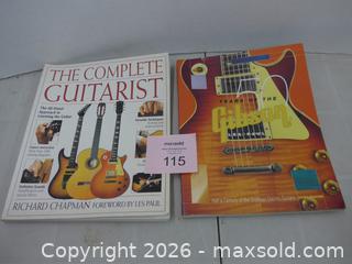 MaxSold Auction: 2 Paperback Guitar Books: The Complete Guitarist; 50 Years of Gibson - New Westminster (British Columbia, Canada) SELLER MANAGED Downsizing Online Auction - Eighth Street