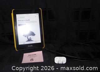 MaxSold Auction: Amazon Kindle E-reader with Yellow Cover - New Westminster (British Columbia, Canada) SELLER MANAGED Downsizing Online Auction - Eighth Street