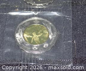 MaxSold Auction: Canada 2014 Wait for me Daddy Commemorative $2 Toonie — 5 Coins - New Westminster (British Columbia, Canada) SELLER MANAGED Downsizing Online Auction - Eighth Street