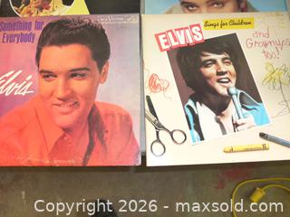 MaxSold Auction: Elvis Presley 12" LP vinyl records lot, approx. 6 - New Westminster (British Columbia, Canada) SELLER MANAGED Downsizing Online Auction - Eighth Street