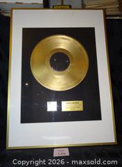 MaxSold Auction: Framed Gold Record Award — Sofia Minor, "Sofia" Movie Prop - New Westminster (British Columbia, Canada) SELLER MANAGED Downsizing Online Auction - Eighth Street