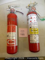 MaxSold Auction: General ABC Portable Fire Extinguishers, Set of 2 - New Westminster (British Columbia, Canada) SELLER MANAGED Downsizing Online Auction - Eighth Street