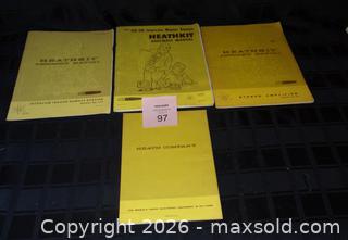 MaxSold Auction: Heathkit Assembly & Instruction Manuals Lot (4 Manuals) - New Westminster (British Columbia, Canada) SELLER MANAGED Downsizing Online Auction - Eighth Street