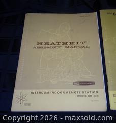 MaxSold Auction: Heathkit Assembly & Instruction Manuals Lot (4 Manuals) - New Westminster (British Columbia, Canada) SELLER MANAGED Downsizing Online Auction - Eighth Street