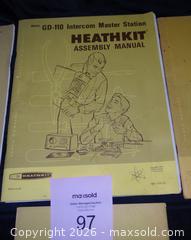 MaxSold Auction: Heathkit Assembly & Instruction Manuals Lot (4 Manuals) - New Westminster (British Columbia, Canada) SELLER MANAGED Downsizing Online Auction - Eighth Street