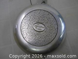 MaxSold Auction: Lagostina Ambiente 8" X 2" Stainless Steel Frying Pan Like New  - New Westminster (British Columbia, Canada) SELLER MANAGED Downsizing Online Auction - Eighth Street