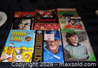 MaxSold Auction: Lot of 10 Sports Magazines — Various Titles - New Westminster (British Columbia, Canada) SELLER MANAGED Downsizing Online Auction - Eighth Street