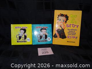 MaxSold Auction: Lot of 3 Betty Boop Hardcover Books by Sherrie Krantz - New Westminster (British Columbia, Canada) SELLER MANAGED Downsizing Online Auction - Eighth Street