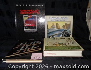 MaxSold Auction: Lot of 4 Automotive Coffee-Table Books - New Westminster (British Columbia, Canada) SELLER MANAGED Downsizing Online Auction - Eighth Street