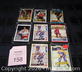 MaxSold Auction: Lot of 8 Hockey Trading Cards — Messier, Bure, Lindros, Selanne - New Westminster (British Columbia, Canada) SELLER MANAGED Downsizing Online Auction - Eighth Street