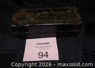 MaxSold Auction: National Sewing Machine Co. Accessory Kit in Tin Box - New Westminster (British Columbia, Canada) SELLER MANAGED Downsizing Online Auction - Eighth Street