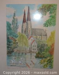 MaxSold Auction: Pair of Framed Scenic Prints Signed "W. Shümpf" - New Westminster (British Columbia, Canada) SELLER MANAGED Downsizing Online Auction - Eighth Street
