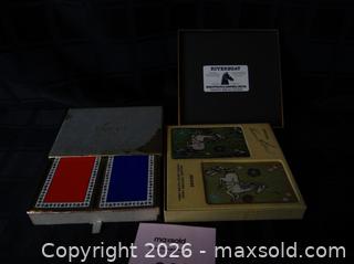 MaxSold Auction: Rare Tiffany & Co. & Riverboat Bridge-Size Playing Card Decks  - New Westminster (British Columbia, Canada) SELLER MANAGED Downsizing Online Auction - Eighth Street