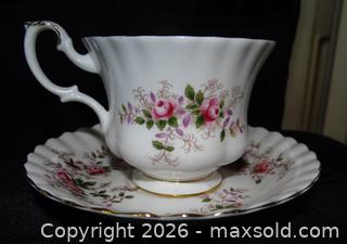 MaxSold Auction: Royal Albert & Crown Prince Bone China Tea Cups & Saucers (4 Sets) - New Westminster (British Columbia, Canada) SELLER MANAGED Downsizing Online Auction - Eighth Street