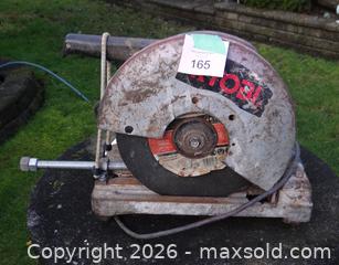 MaxSold Auction: Ryobi 14" Metal Cut-Off Saw (Type 3556) - New Westminster (British Columbia, Canada) SELLER MANAGED Downsizing Online Auction - Eighth Street