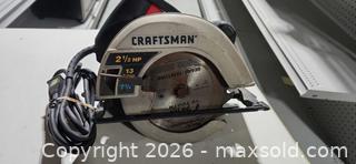 MaxSold Auction: Corded Craftsman  lcircular saw - Upper Moreland Township (Pennsylvania, USA) SELLER MANAGED Charity/Fundraising Online Auction - Davisville Road           