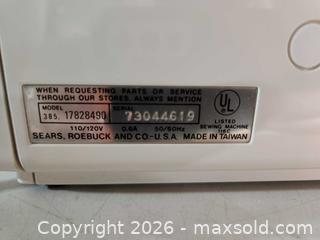 MaxSold Auction: Kenmore electric portable sewing machine - Upper Moreland Township (Pennsylvania, USA) SELLER MANAGED Charity/Fundraising Online Auction - Davisville Road           