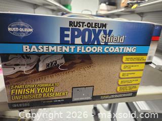 MaxSold Auction: Rust-oleum epoxy shield floor coating - Upper Moreland Township (Pennsylvania, USA) SELLER MANAGED Charity/Fundraising Online Auction - Davisville Road           