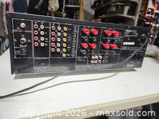 MaxSold Auction: Yamaha natural sound stereo receiver  - Upper Moreland Township (Pennsylvania, USA) SELLER MANAGED Charity/Fundraising Online Auction - Davisville Road           