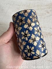 MaxSold Auction: Vintage Empty Kotodo Japanese Washi Paper Wrapped Tea Tin Canister - Kingston (Ontario, Canada) SELLER MANAGED Downsizing Online Auction - Bishop Street