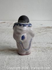 MaxSold Auction: Vintage Inuit Red Clay Pottery Figurine - Indigenous Mother Carrying Child in Parka - Kingston (Ontario, Canada) SELLER MANAGED Downsizing Online Auction - Bishop Street