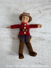 MaxSold Auction: Vintage Norah Wellings RCMP Fabric Doll - Made in England - Kingston (Ontario, Canada) SELLER MANAGED Downsizing Online Auction - Bishop Street