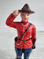 MaxSold Auction: Vintage R.C.M.P. Ceramic Figurine in Solute - Made in Japan - Kingston (Ontario, Canada) SELLER MANAGED Downsizing Online Auction - Bishop Street