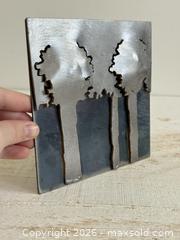 MaxSold Auction: Vintage Trees in Woods Metal Tile Wall Art - 3D Welded Steel Art Wall Hanging - Made in Canada - Kingston (Ontario, Canada) SELLER MANAGED Downsizing Online Auction - Bishop Street