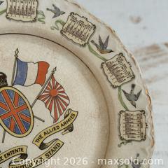MaxSold Auction: Vintage War Collectors Plate - Kingston (Ontario, Canada) SELLER MANAGED Downsizing Online Auction - Bishop Street