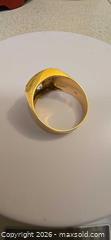 MaxSold Auction: K18 Yellow Gold Men's Signet Ring — 9g - Vancouver (British Columbia, Canada) PARTNER MANAGED Commercial Liquidation Online Auction - East Hastings Street