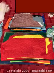 MaxSold Auction: Craft Items lot of Felt & Tulle fabric - Coquitlam (British Columbia, Canada) SELLER MANAGED Downsizing Online Auction - Delestre Avenue