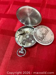 MaxSold Auction: Stop Watch,  Nickel Chrome Swiss Made. (Stadion Yachting Timer 17 Jewel) - Coquitlam (British Columbia, Canada) SELLER MANAGED Downsizing Online Auction - Delestre Avenue