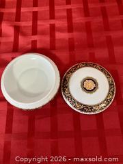 MaxSold Auction: Vintage Limoges Art Deco 24kt Trinket Box Bacchus Collection. 6", Designed France - Coquitlam (British Columbia, Canada) SELLER MANAGED Downsizing Online Auction - Delestre Avenue