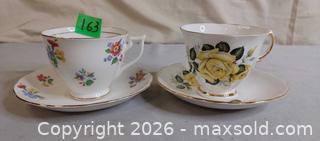 MaxSold Auction: Floral Cups And Saucers  - Ottawa (Ontario, Canada) SELLER MANAGED Reseller Online Auction - Carp Road
