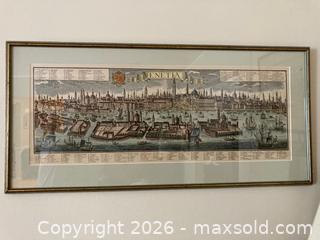 MaxSold Auction: Antique, Hand-Coloured Panoramic Engraving of Venice by Georg Balthasar Probst. - Mississauga (Ontario, Canada) SELLER MANAGED Estate Sale Online Auction - Greenbower Court