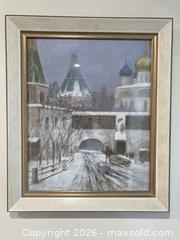 MaxSold Auction:  Antique Original painting by a Russian Listed Artist Boris Melitonovich Bogolubov (1878-1940).  - Mississauga (Ontario, Canada) SELLER MANAGED Estate Sale Online Auction - Greenbower Court