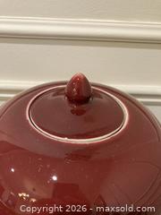 MaxSold Auction: Antique/Vintage Chinese Oxblood Glazed Ginger Jar.  - Mississauga (Ontario, Canada) SELLER MANAGED Estate Sale Online Auction - Greenbower Court