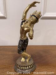 MaxSold Auction: Antique/Vintage TIBETAN GILT BRONZE/COOPER AND SILVER FIGURE OF MAYADEVI. - Mississauga (Ontario, Canada) SELLER MANAGED Estate Sale Online Auction - Greenbower Court
