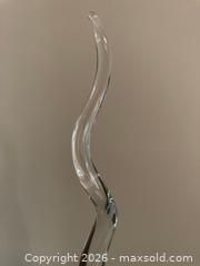 MaxSold Auction: Art Glass Flame Sculpture by Canadian Glass Artist Sarah Mulligan. - Mississauga (Ontario, Canada) SELLER MANAGED Estate Sale Online Auction - Greenbower Court