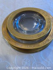 MaxSold Auction: Eight Antique/Vintage Heisey Gold Rimmed Oval Dishes. - Mississauga (Ontario, Canada) SELLER MANAGED Estate Sale Online Auction - Greenbower Court