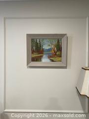 MaxSold Auction: MCM Oil Painting by Listed Canadian-Finnish artist Paavo "Paul" Hyttinen. - Mississauga (Ontario, Canada) SELLER MANAGED Estate Sale Online Auction - Greenbower Court