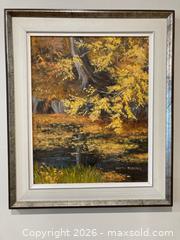 MaxSold Auction: Original Oil Painting by Canadian Listed Artist Garth Perkins. - Mississauga (Ontario, Canada) SELLER MANAGED Estate Sale Online Auction - Greenbower Court