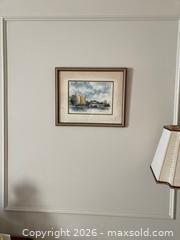 MaxSold Auction: Original Watercolor by Listed Dutch-born Canadian Artist Fred Schonberger (1930–1993). - Mississauga (Ontario, Canada) SELLER MANAGED Estate Sale Online Auction - Greenbower Court