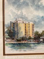 MaxSold Auction: Original Watercolor by Listed Dutch-born Canadian Artist Fred Schonberger (1930–1993). - Mississauga (Ontario, Canada) SELLER MANAGED Estate Sale Online Auction - Greenbower Court