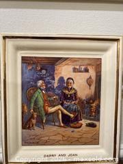 MaxSold Auction: Two Antique New Hall Hanley England Square Shaped Ceramic Wall Plates. - Mississauga (Ontario, Canada) SELLER MANAGED Estate Sale Online Auction - Greenbower Court