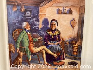 MaxSold Auction: Two Antique New Hall Hanley England Square Shaped Ceramic Wall Plates. - Mississauga (Ontario, Canada) SELLER MANAGED Estate Sale Online Auction - Greenbower Court