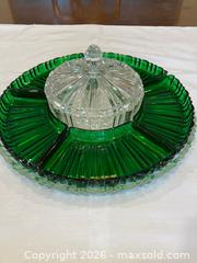 MaxSold Auction: Vintage Anchor Hocking Relish Tray. - Mississauga (Ontario, Canada) SELLER MANAGED Estate Sale Online Auction - Greenbower Court