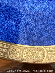 MaxSold Auction: Vintage Cauldon Ltd. Cobalt Blue 22K Gold Encrusted Dinner Plate. - Mississauga (Ontario, Canada) SELLER MANAGED Estate Sale Online Auction - Greenbower Court