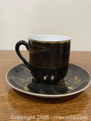 MaxSold Auction: Vintage Japanese Kutani Lithophane Geisha girl demitasse cup and saucer set.  - Mississauga (Ontario, Canada) SELLER MANAGED Estate Sale Online Auction - Greenbower Court